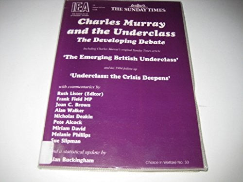 Charles Murray and the Underclass