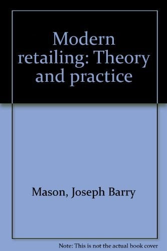 Modern retailing: Theory and practice