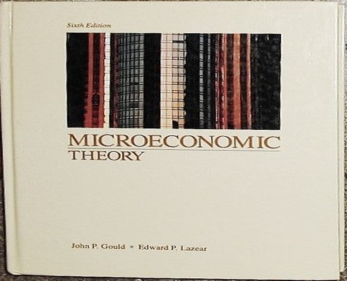 Microeconomic Theory