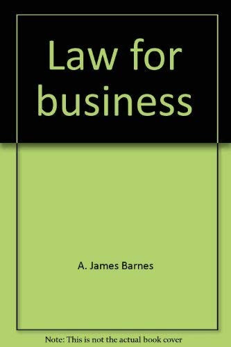 Law for business