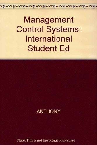 Management Control Systems