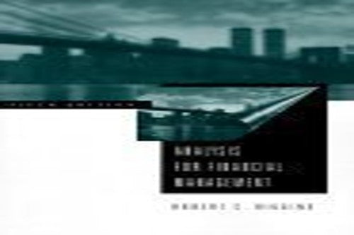 Analysis for Financial Management