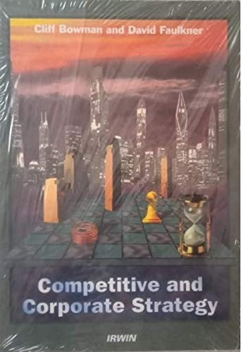 Competitive and Corporate Strategy