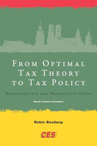 From Optimal Tax Theory to Tax Policy