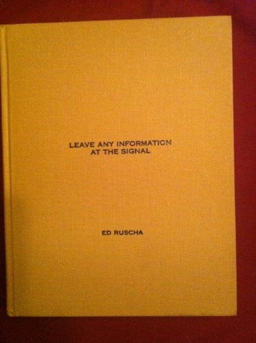 Leave Any Information at the Signal