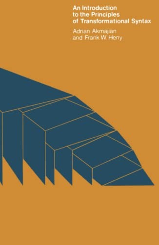 An Introduction to the Principles of Transformational Syntax