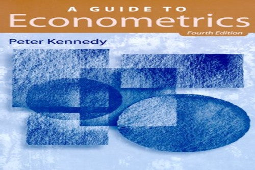 A Guide to Econometrics 4th Ed(Cusa) P
