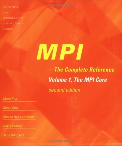 MPI - The Complete Reference