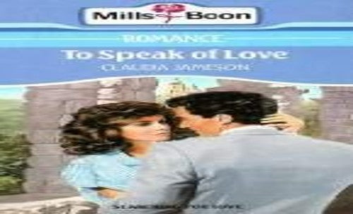 To Speak Of Love