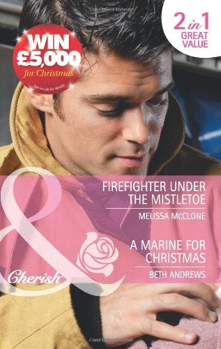 Firefighter Under The Mistletoe