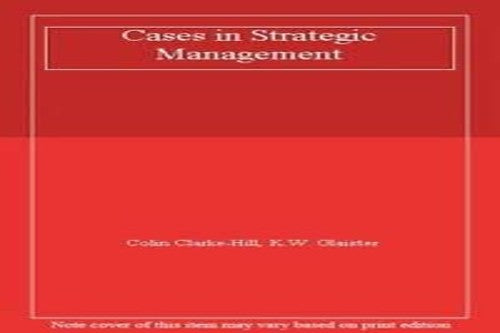 Cases in Strategic Management