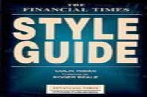 The FT Style Guide
