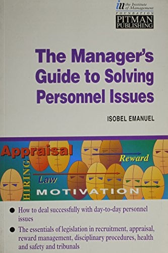 Manager's Guide To Solving Personnel Issues