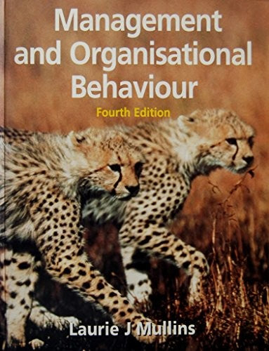 Management and Organisational Behaviour
