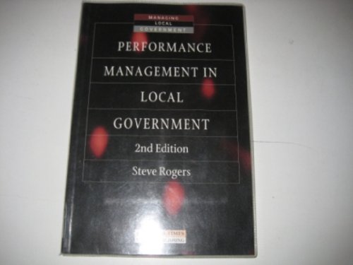 Performance Management In Local Government