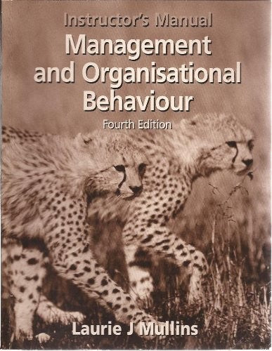 Management and Organisational Behaviour