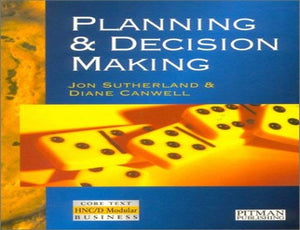 Planning and Decision Making HND Modular