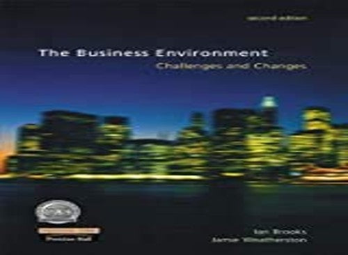 The Business Environment