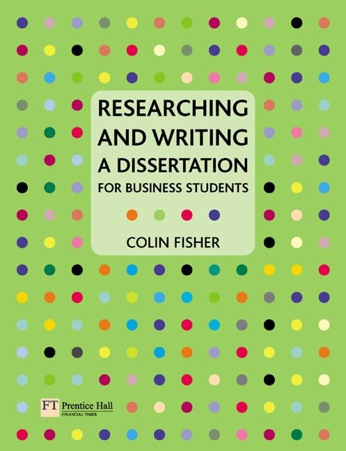 Researching and Writing a Dissertation