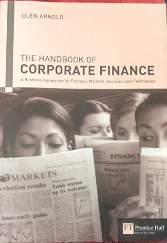 Handbook of Corporate Finance