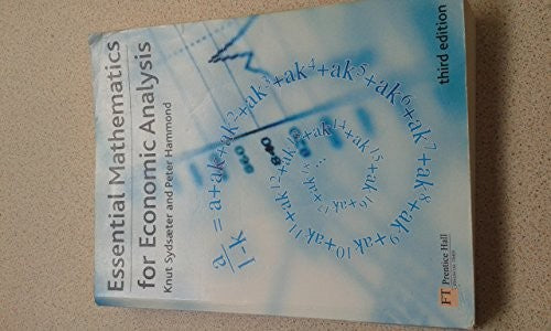 Essential Mathematics for Economic Analysis