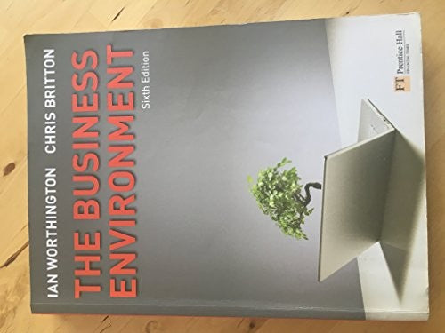 The Business Environment