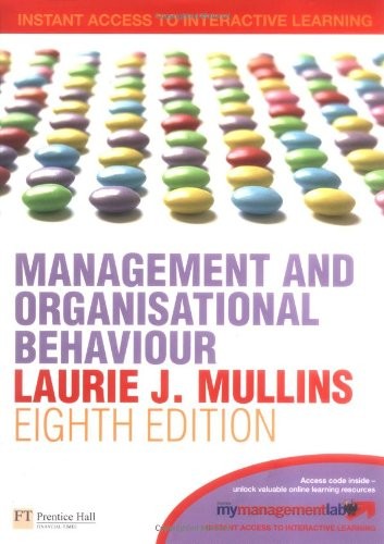 Management and Organisational Behaviour plus MyLab access code