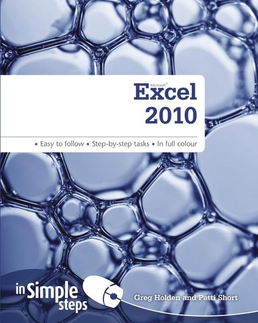 Excel 2010 In Simple Steps