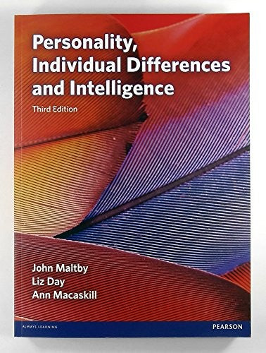 Personality, Individual Differences and Intelligence