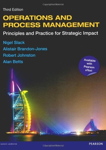 Operations and Process Management with eText