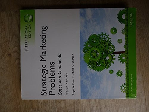 Strategic Marketing Problems: International Edition