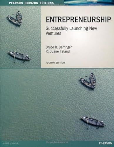 Entrepreneurship: Horizon Edition