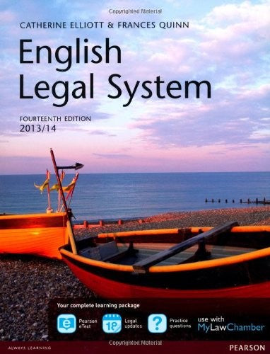 English Legal System mylawchamber premium pack