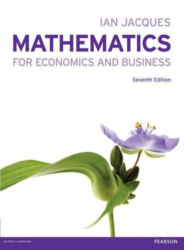 Mathematics for Economics and Business with MyMathLab Global access card