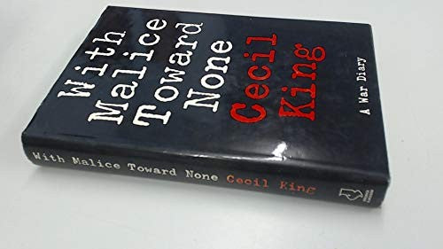 With Malice Toward None