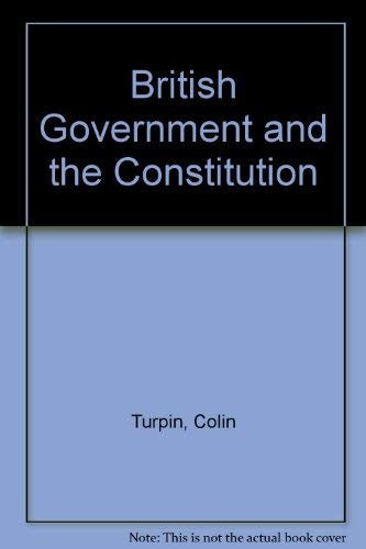 British Government and the Constitution