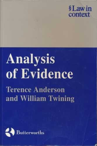 Analysis of Evidence