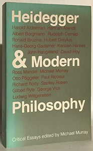 Heidegger and Modern Philosophy 