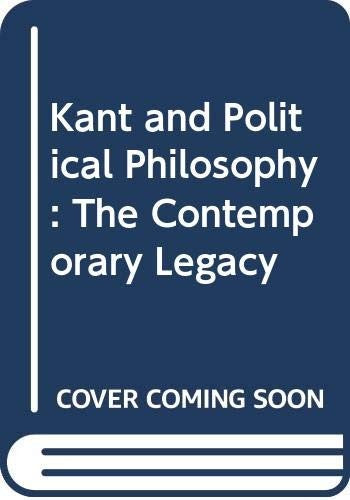 Kant and Political Philosophy
