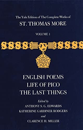 The Yale Edition of The Complete Works of St. Thomas More