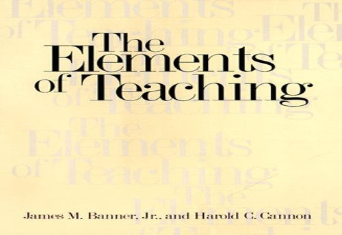 The Elements of Teaching