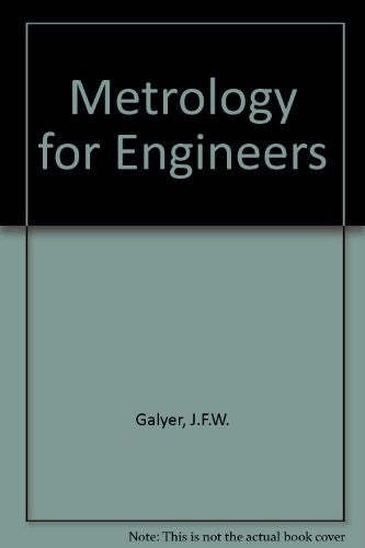 Metrology for Engineers