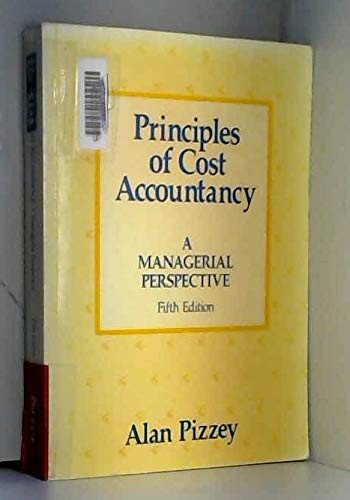 Principles of Cost Accountancy