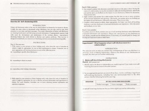 Training Manual for Counselling and Helping Skills