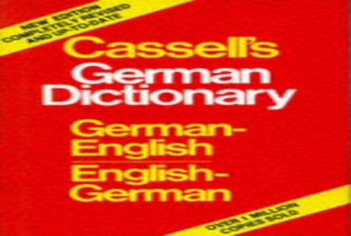 Cassell's German-English, English-German Dictionary