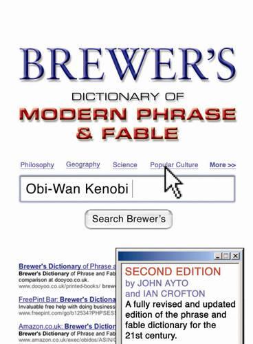 Brewer's Dictionary of Modern Phrase and Fable: 2nd Edition