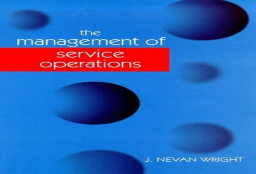 Management of Service Operations