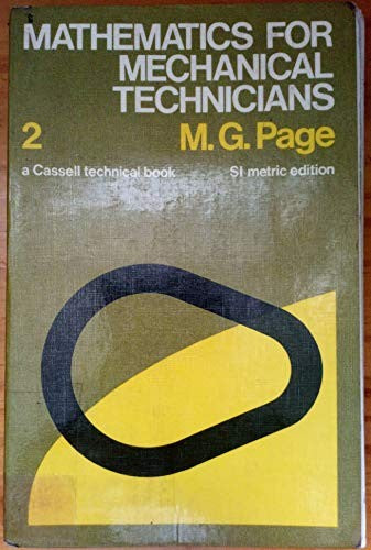 Mathematics for Mechanical Technicians: Bk. 2