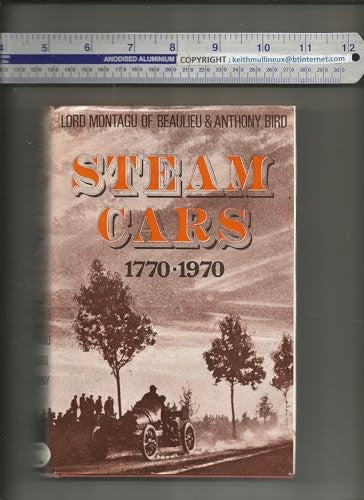 Steam cars 1770-1970, (A Montagu motor book)
