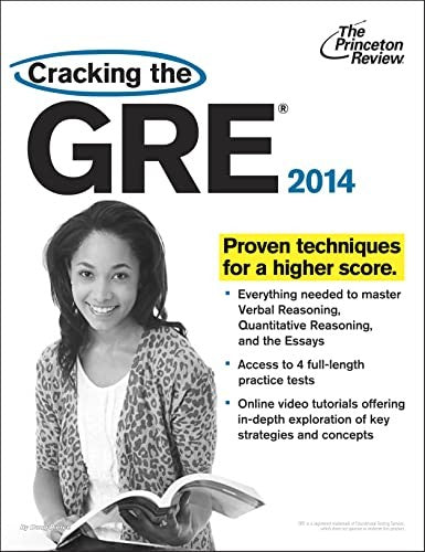 Cracking The Gre, 2014 Edition